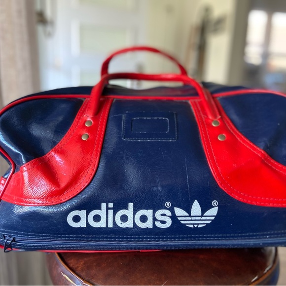 adidas Other - Vintage Adidas Duffle Bag circa 1975, Retro Gym Bag